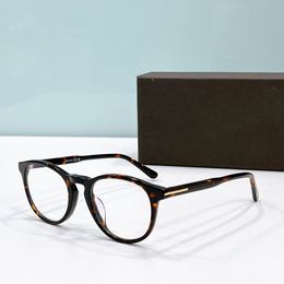 Dark Havana Round Men Hommes lunettes de lune