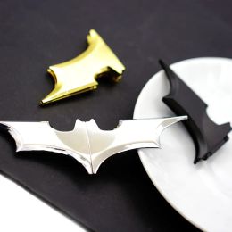 Dark Knight Rises Man Batarang Money Clip Black Id Card Folder Cash Money Cliphouder Magnetische ID -houder Wallet For Men Women