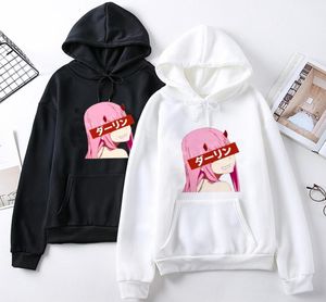Darling in the Franxx Men unisex Harajuku cool anime hoodies sweatshirts nul twee senpai grappige hoodie hiphop grafische hoody man3369063