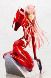 Chérie dans le Franxx Zero Two 02 Action Figure PVC Figures Toys Modèle Red Vêtements Sexy Modèle cadeau Anime4256686