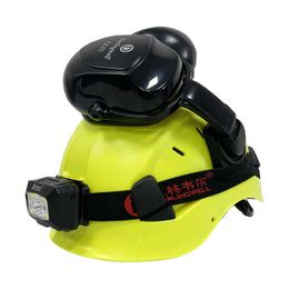 Darlingwell USA Construction Safety Helmet met LED Light Earmuffs oorbeveiliging CE EN352 ABS HARD HAT ALOFT WERK ANSI Z89.1