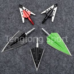 Fléchettes 100/120/150 GRAIN Arc à l'arc à l'arc de l'arc 2Blade Broadheads pour la chasse aux accessoires de sport 3pcs / lot