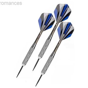 Darts 3 stks/set Zilver Steel Tip Dart Set Met Plastic As 21g Standaard Harde Darts Vernikkeld Indoor Game voor Sisal Dartbord 24327