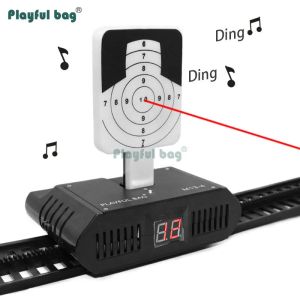 Darts kerstcadeau Darts bewegende laser Target Moving Track Electric Target Automatisch Rebound Lighting Sound Electronic Scoring USB