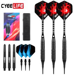 Darts Cyeelife 18G Soft Dart Pure Copper Fall Resistant Integrated Safety Advanced Concurrentie Volwassen Lying Label Set 0106