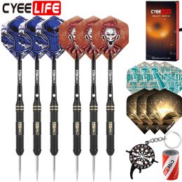 DARTS CYEELIFE 3pcs/6pcs/9pcs/12pcs of Darts 20G/22G/24G Brass Hard Professional Competición alta calidad