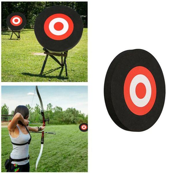 Darts Professional 24/25 cm Foam Target Board Arching et Arrow Cross Bow Shooting Slingshot Hunting Practice Darts Targets Pads Round
