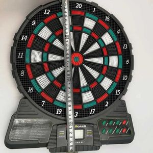 Darts Professional Electronic Dart Board met automatisch scoren voor zachte plastic doelen uitgerust met 6 darts en 18 zachte tips S2452855