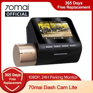 Dash – écran LCD de 2 pouces, résolution 1080P, enregistreur de caméra Lite, moniteur de stationnement 24H, application Mobile DVR pour voiture 70mai