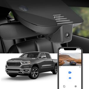 Dash Cam CAR DVR voor Dodge Ram 1500 2500 3500 2019 2020 2021 2022 2023 2023 2024 HONSOOEE Auto DVR Dashcam 4K Honoee Ram TRX Limited Truck Pickup