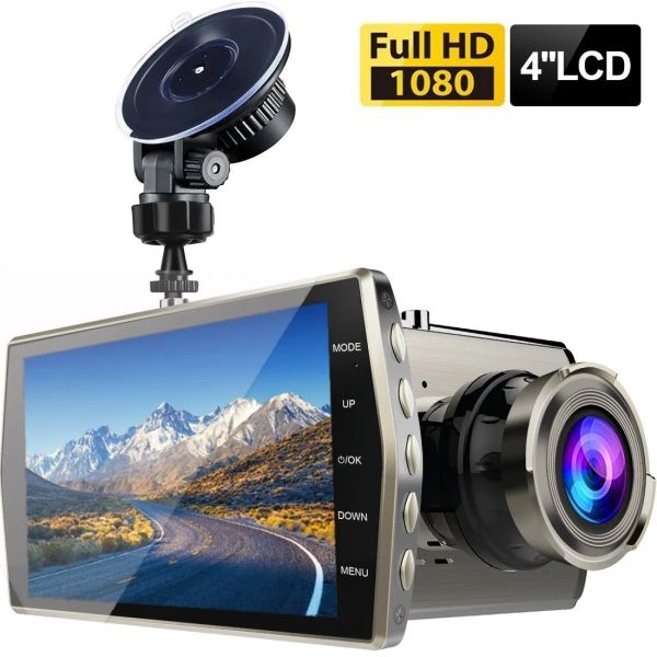 Dash Cam Car DVR Full HD 1080p Vector Camera Drive Video Recorder Black Black Auto Dashcam Parking Monitor Registrar Night Vision