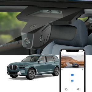 Dash Cam voor BMW X7 G07 1st Gen Facelift 2023 2024 HONSOOEE GEWELDIGE OEM LOOK CAR DVR VIDE Recorder WiFi 2160p Contorl door app
