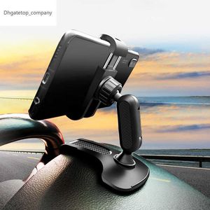 Dashboard Car Telefoonhouder Mobile Stand Verstelbare GPS -clips Smartphone Bracket Zon Visor Mirror Mount Ondersteuning