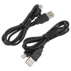 Câble de chargement de données, adaptateur USB vers USB mâle vers Mini 5 broches B pour lecteur MP3 MP4 voiture DVR GPS caméra HDD Mini câbles USB ZZ