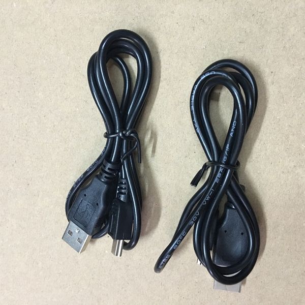 Cable de carga de datos para MP3 MP4 USB 2.0 A Macho a Mini 5 Pin B Longitud 80cm Cables de datos