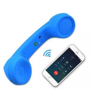 DATA FROG Combiné téléphonique rétro sans fil et récepteurs de combiné filaire, casque pour téléphone portable avec appel confortable