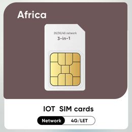 SIM-kaart met alleen data - 4G LTE 360M mobiel Afrika Universeel beveiligingscamera-jaarabonnement voor gebruik van 3-in-1 IoT-apparaten