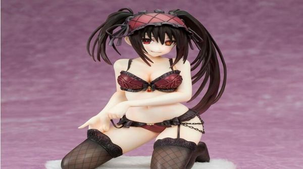 Date un kurumitokisaki en direct Date une gravure PVC Action Figure Anime Sexy Girl Figure Model Toys Collection Doll Gift8594036