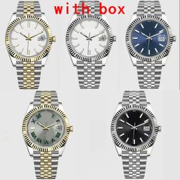 Datejust mode mouvement montres pour hommes femmes 36/41MM entièrement inoxydable délicate montre femme cadeaux lumineux 28/31MM 126300 montres-bracelets affaires xb03 B4