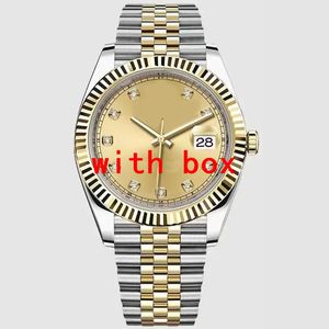 Datejust montres de luxe pour hommes montre de mode 904L 28/31 étanche quartz orologi batterie automatique tout en acier inoxydable datejust montres glacées 36/41mm SB007 C23