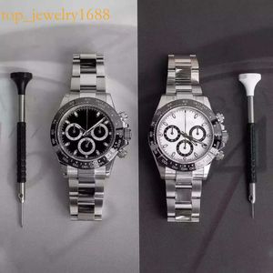 Datona heren knal Jason007 Volledige diamant 40 mm 904L Cosmograph Mechanical Watch Automatische beweging VipWatch Designer Watch voor man