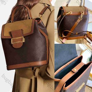 Dauphine rugzak designer rugzak voor vrouw mannen schoolrugzakken ontwerpers heren reizen designer tas vrouw kind lederen schoudertas tweekleurige luxe handtassen