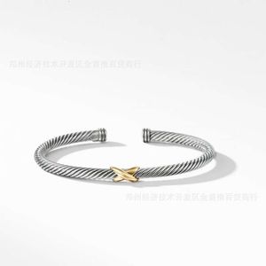 David Yuman Populaire Twisted Double x Bracelet Ouvert 2024