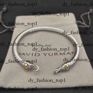 Bracelet David Yurma Dy Bracelet Designer Cable Bracelet Bijoux de mode pour femmes Men Gold Silver Pearl Cross Cross Bracelet Dy Jewelry Man Gift 703