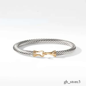 David Yurma Bracelets Designer Bijoux Bracelet David Yurma X 7MM Bracelet pour femmes de haute qualité Bracelet pour hommes Designer Station Cable Cross Collection Dy 351