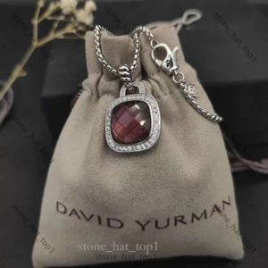 David Yurma Jewelry Heart Pendant Designer Collier pour femmes couples homme Noël Retro David Yurma Collier Lover Gift Bijoux de haute qualité 8439