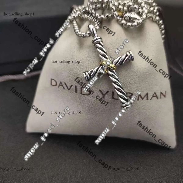 Bracelet David Yurma Bracelet Dy Bracelet Designer Cable Bracelet Bijoux Fashion Fomes Fomen Men Gold Silver Pearl Cross Cross Bangle Bracelet Bijoux Top Quality 649