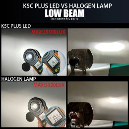 Dawnknight 140W K5C plus 4300K D2S D1S D3S LED BALBE H7 H11 HB3 9005 HB4 Kit d'éclairage LED à tube à double cuivre pour la voiture 12V