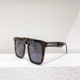 Dax Tortoise Gray Square Gafas de sol 0751 Sunnies para hombres Gafas de sol de piloto al aire libre Gafas de sol vintage UV400 Eyewear de protección WIT3327215