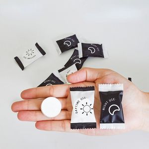 Dag- en nacht gecomprimeerde handdoek wegwerp capsules handdoek magie face care tablet reisdoek doekjes papieren tissue