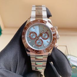 DAY Luminous herenhorloge luxe DHgate 40 mm automatisch mechanisch saffier designer horloge 904L roestvrijstalen panda wijzerplaat Montre De Luxe ROLEj horloges Horloges