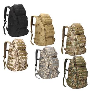 Day Packs 36-55L Oxford Cloth Outdoor Backpack Rucksack Molle Water Resistant Bug Out Bag Sports Camping