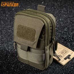 Dag Packs UITSTEKENDE ELITE SPANKER EDC Tactische Taille Telefoon Tas Mobiele Outdoor Militaire Molle Mannen Geld Tool Pouch 230807