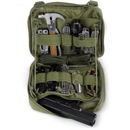 Day Packs Tactical Molle Pouch Militaire EDC EMT Ehbo-tas Emergency Pack 1000D Nylon Jacht Wandelen Riem Zakken Waterdicht 230807