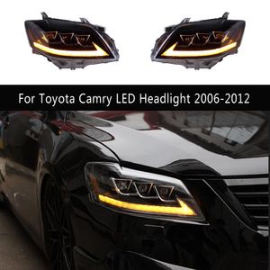 Daytime Running Light Streamer Turn Signal Indicator lampe front B faisoire d'ancien projecteur de l'ancien pour Toyota Camry LED Assemblage 06-12