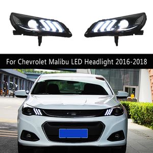 Dagrijverlichting Streamer Richtingaanwijzer Lamp Voor Chevrolet Malibu LED Koplamp Montage 16-18 Auto Accessoires Auto-onderdelen