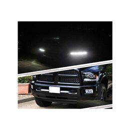 Overdag runnung lichten 2 stks auto cob running drl led strips mist lichte rijlamp 17 cm druppel levering mobiele telefoons motorfietsen verlichting ac dhhfx