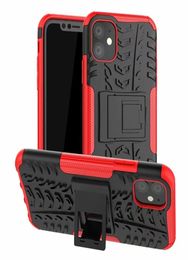 Dazzle Armor Cases voor iPhone 13 2021 Telefoon13 12 11 Pro XS Max XR X Shockproof Hybrid Hard PC Plastic Soft TPU AntiskID DU9854542