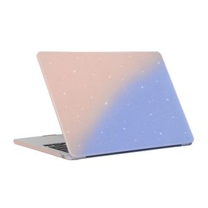 Monster Dazzle Color Matte Hard Rubberized Case Cover Protector voor MacBook Air Pro met Retina 12 13 15 inch Laptop Crystal Kleurrijke regenboogschil