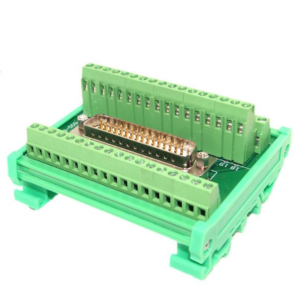 DB50 prise mâle D Sub bornier carte de dérivation adaptateur câble connecteur DIN Rail Type