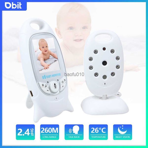 DBIT VB601 Vidéo Baby Monitor Caméras de Surveillance pour Vision Nocturne Surveillance de la Température Interphone Nanny Système de Sécurité L230619