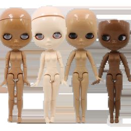DBS blyth poupée corps articulé bjd jouet sans maquillage visage brillant pour cutom bricolage anime filles 240313