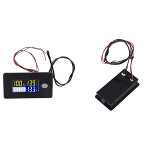 DC 10 V ~ 100 V Li-Ion Lifepo4 Blei säure Batterie Kapazität Anzeige Digital Voltmeter Tester Temperatur Monitor 12 V 24 V 36 V 48 V 96 V