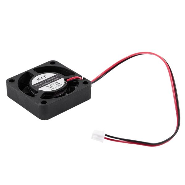 DC 12V 0.1A 2 pin PC Case CPU Ventilador de enfriamiento de enfriamiento 40 mm x 40 mm x 10 mm