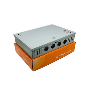 DC 12V 10A 15A 9 CH MONITOR Voeding Auto-reset CCTV Voedingsvoorziening Schakelaar Box 9 Poort CCTV-camera's 9 Port CE, LVD goedgekeurd