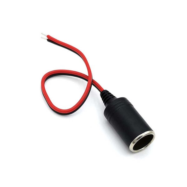 DC 12V 120W Cigarette Cigarette CliPking Charging Femme Socket Auto Power Chargeur Car Cable Câble Cuivre Voiture de fil de cuivre